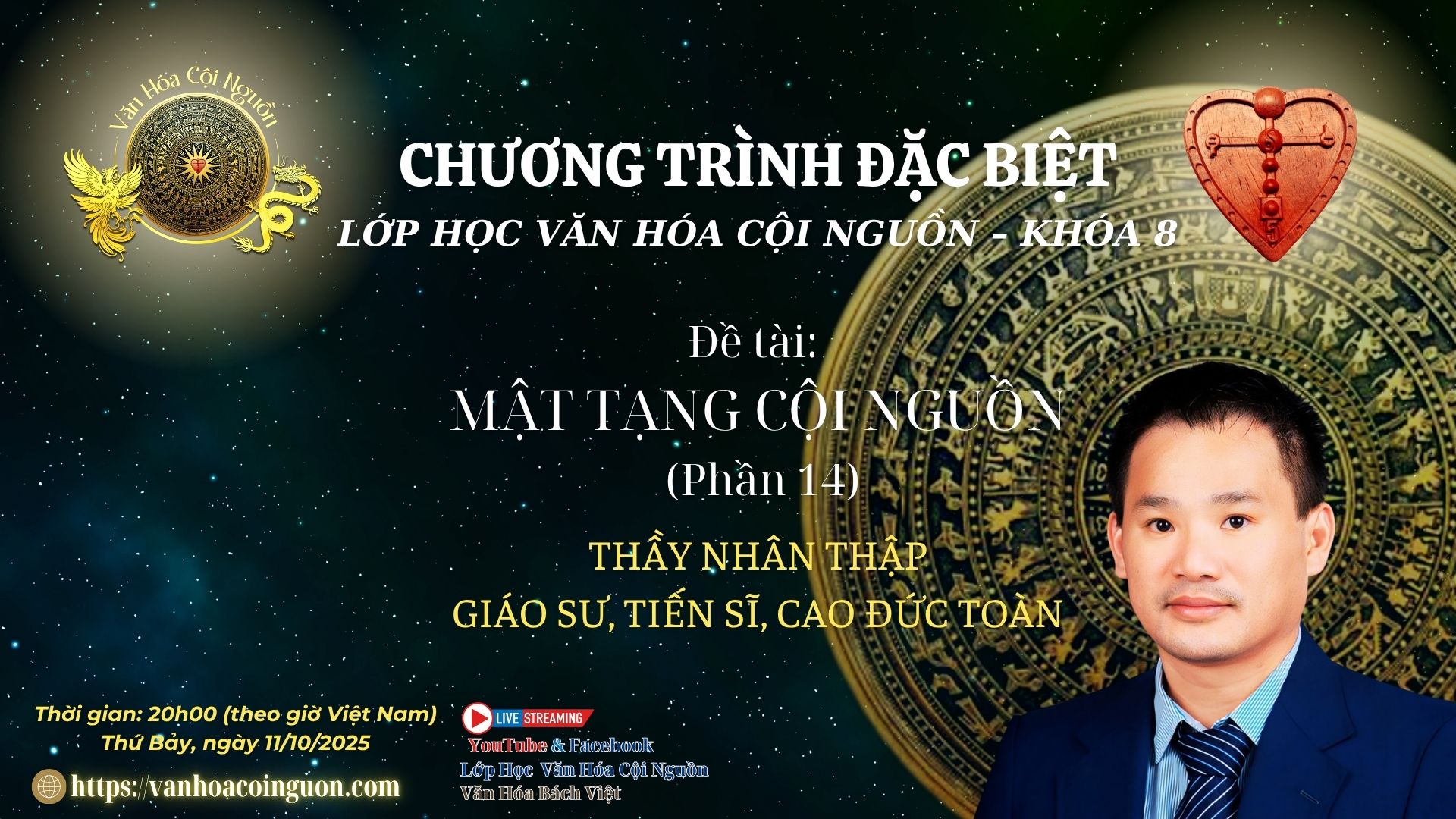 Buổi 29 Khóa 8 – Mật Tạng Cội Nguồn Phần 14 – GV Thầy Nhân Thập
