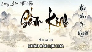 Long Hoa Thi Tập Sấm Kinh 25 - Khảo Đảo Lọc Lừa