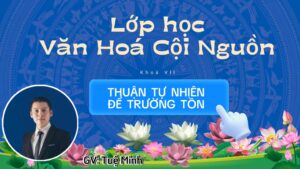 Buổi 18 Khóa 7 Lớp Học Văn Hóa Cội Nguồn - Thầy Tuệ Minh